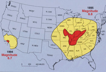 Gigantyczne trzęsienie ziemi w USA