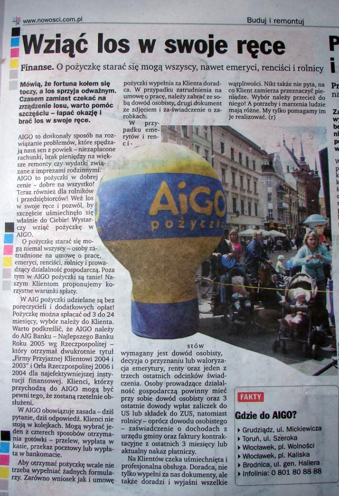 Pożyczki u dziennikarzy?
