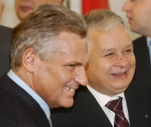 Olek wskazał