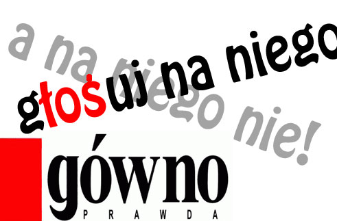 Wybiórcza tuba nakazuje głosować