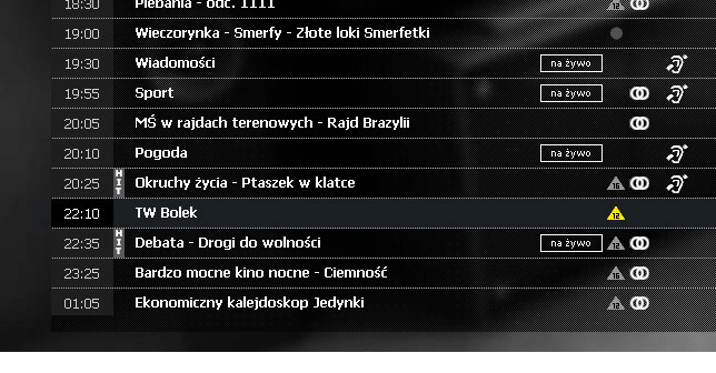 TW Bolek dziś w TVP