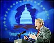 Bush i plany demokracji w Iraku