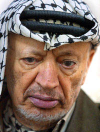 Arafat: wiatr góry nigdy nie przesunie
