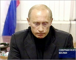 Putin zamyka granicę Osetii Północnej