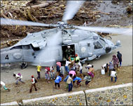 Spadł amerykański helikopter