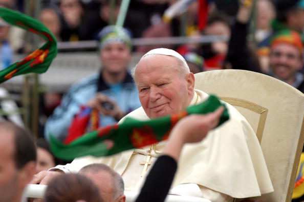 Odchodzący Jan Paweł II