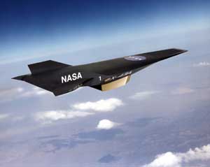X-43A - 11 tysięcy km/h