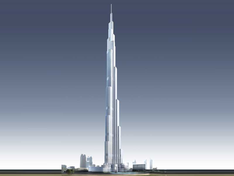 Najwyższy wieżowiec świata - Burj Tower