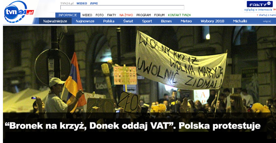 Nocne włamanie do Sejmu - kogo boli krzyż?