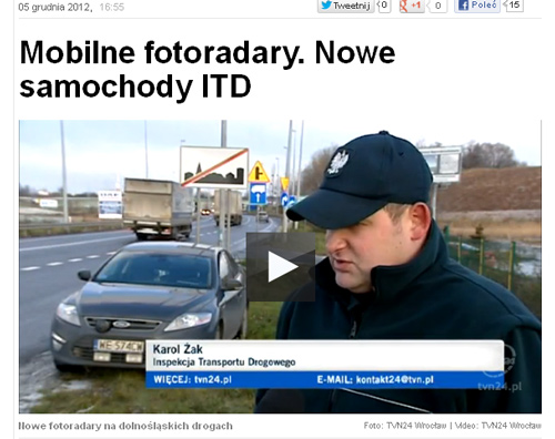 Inspekcja Transportu Drogowego niszczy trawniki!
